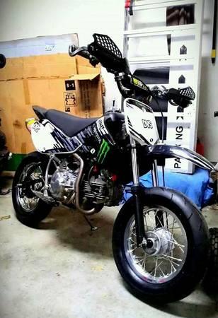 klx110 supermoto wheels
